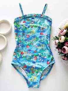 9\10 лет Купальник для девочки