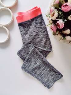 10,12 лет, рост 146,152 Спортивнные стрейчевые лосины