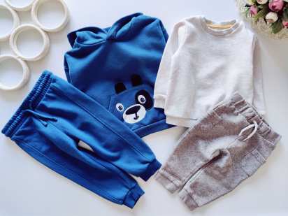 9,12 міс, зріст 74,80 Набір теплих речей для малюка