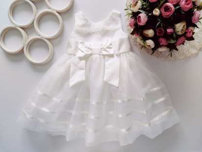 12 мес, рост 80,86 Нарядное детское платье