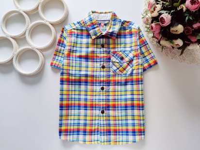 5 років, зріст 110 Сорочка в красиву клітку