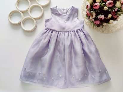 12,18 мес, рост 86 Красивое детское платье