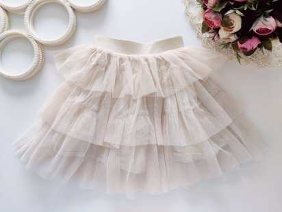 18,24 міс, зріст 86 Спідниця фатинова на хб підкладці