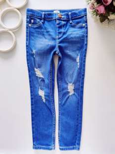 6 лет, рост 116 Джинсы для девочки