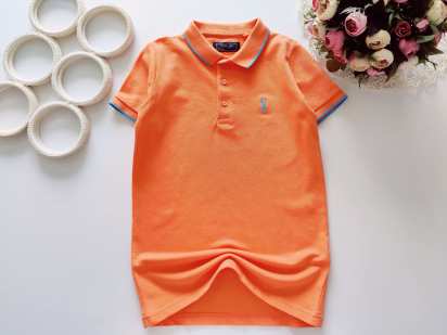 8 років, зріст 128 Яскраве нове поло