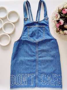 11,12 лет, Джинсовый сарафан