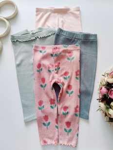 12,18 мес, рост 80,86 Набор лосин