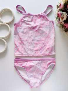 9,10 лет, рост 140 Красивый купальник