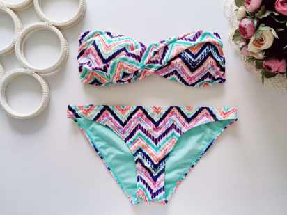 S-M Жіночий купальник з пуш-ап