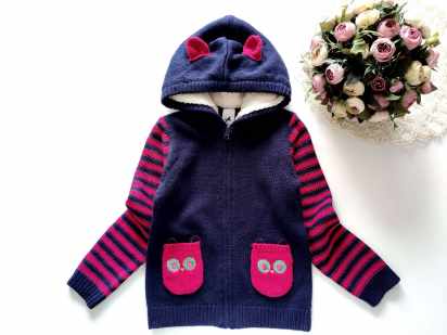 6 лет, рост 116 Вязаная кофта на молнии Palomino