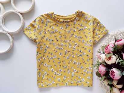 2,3 роки, зріст 92,98 Футболка квіткова