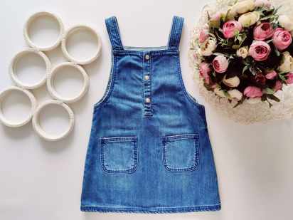 2,3 года, рост 92,98 Джинсовый сарафан