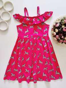 12 лет, рост 152 Новое розовое платье зебра