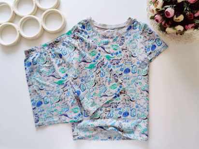 10,11 років, зріст 140,146 Футболка з шортами трикотаж