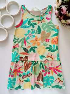 6,8 лет, рост 122,128 Трикотажный сарафан