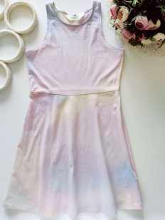 8,10 лет, рост 134,140 Трикотажный сарафан