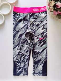 10-12 лет, рост 136-146 Лосины короткие спорт