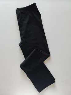 13 лет, рост 158 Черные трикотажные бриджи