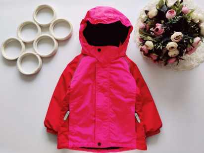 2,3 года рост 98 Теплая мембранная термо куртка