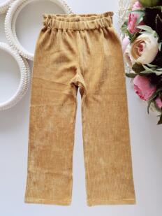 4 года, рост 104 Теплые свободные штаны вельвет