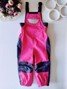 1-2 года, рост 86-92 Демисезонный мембранные полукомбинезон
