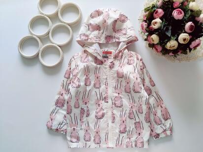 4,5 лет, рост 110 Легкая ветровка (плащевка) в кролях