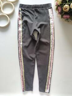 8,9 лет, рост 128,134 Лосины с пайетками