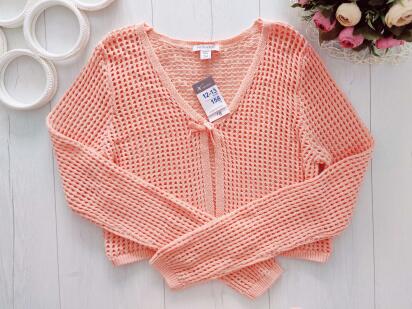 12,13 лет, рост 158 Новый вязаный кардиган