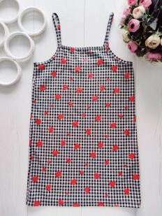 10,11 лет, рост 140,146 Сарафан в сердечках с микки