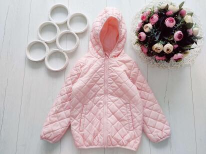 4,5 лет, рост 104,110 Деми куртка на тонком синтепоне