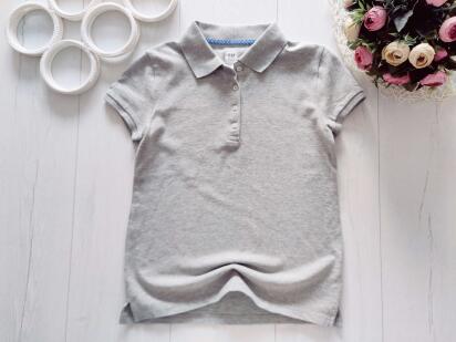 9.10 років, зріст 134,140 Сіре поло