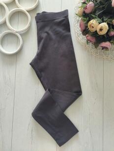 10,11 лет, рост 146 Серые лосины