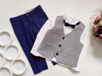 9,12 міс, зріст 80 Сорочка з метеликом жилетка і штани