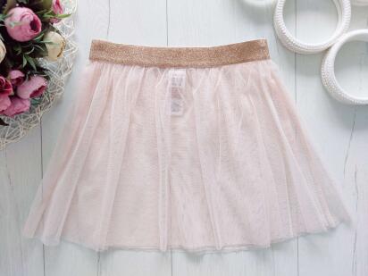 5,6 років, зріст 116 Блискуча прозора спідниця під лосини