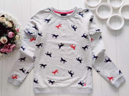 11,12 лет, рост 152 Кофта в единорогах