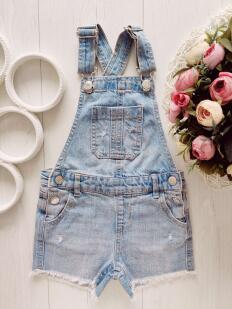 2,3 роки, зріст 98 Джинсовий комбінезон з шортами