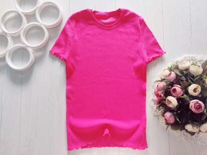 14,15 років, зріст 166 Рожева футболка стретч