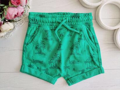 12,18 міс, зріст 80,86 Нові шорти в крокодилах