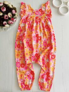 4,5 років, зріст 110 Новий яскравий трикотажний ромпер зі штанами