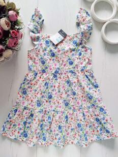 3,4 года, рост 104 Новый легкий хлопковый сарафан