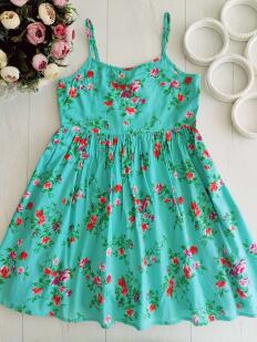 10,11 лет, рост 140,146 Хлопковый сарафан