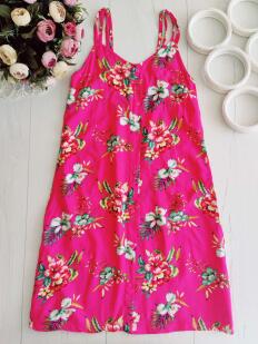 10,11 лет, рост 140,146 Красивый летний сарафн с вискозы
