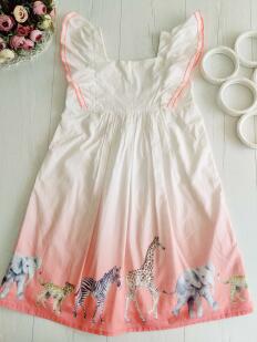 9,10 лет, рост 140 Платье котон