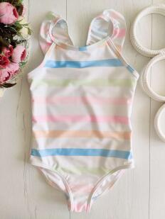 4,5 лет, рост 104,110 Нежный детский купальник