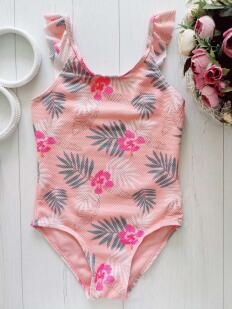 7,8 лет, рост 128 Красивый детский купальник