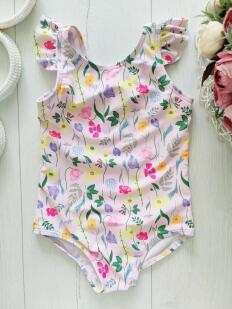 12,18 мес, рост 80,86 Красивый детский купальник