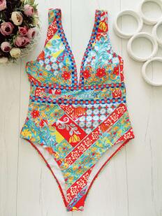 L Яскравий жіночий купальник