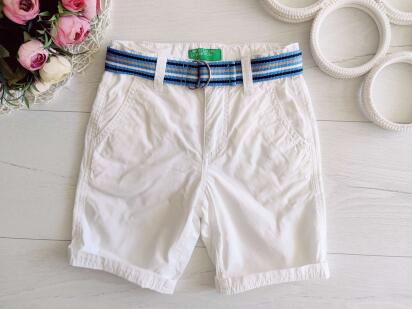 5 років, зріст 110 Білі ошатні шорти