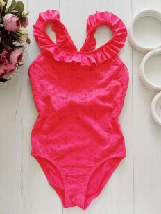 7,8 лет, рост 122,128 Красивый детский купальник