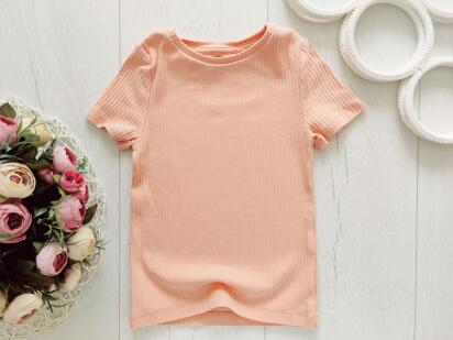 5,6 років, зріст 116 Футболка в рубчик